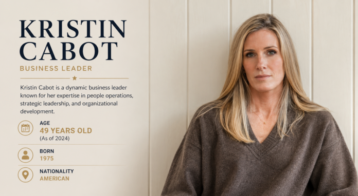 kristin cabot age