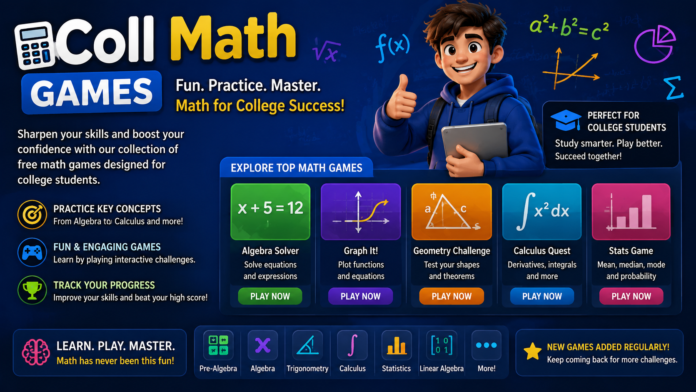 Coll Math Games