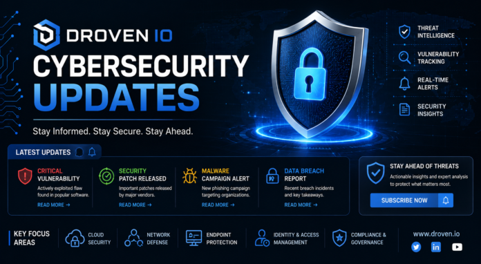 Droven IO Cybersecurity Updates