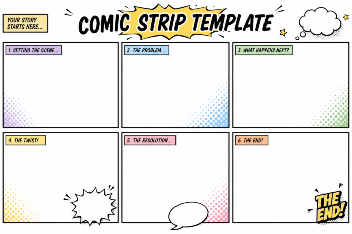 Comic Strip Template