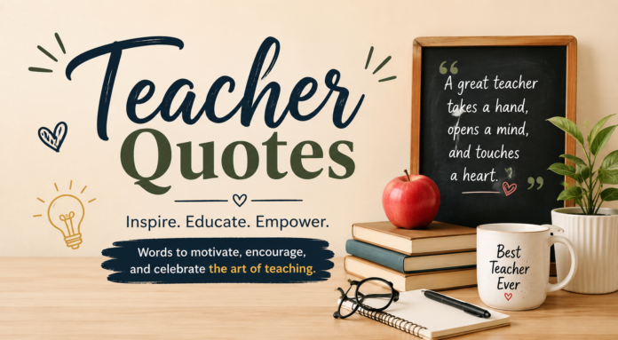 Teacher Quotes