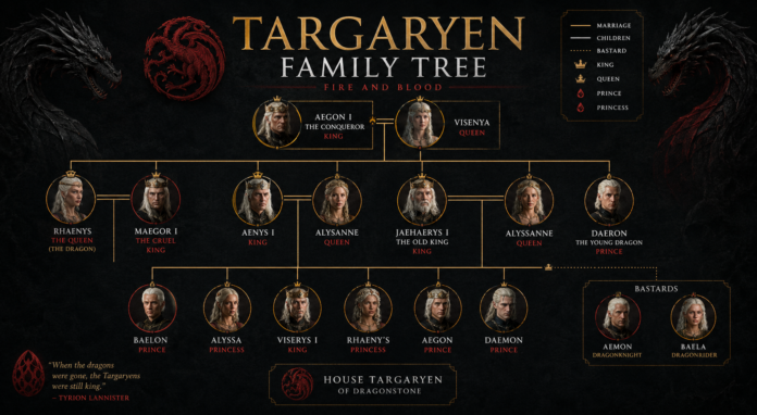 Targaryen Family Tree