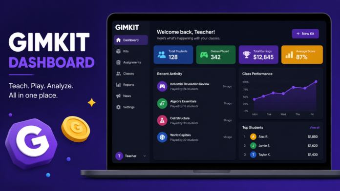 Gimkit Dashboard