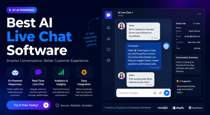 Best AI Live Chat Software