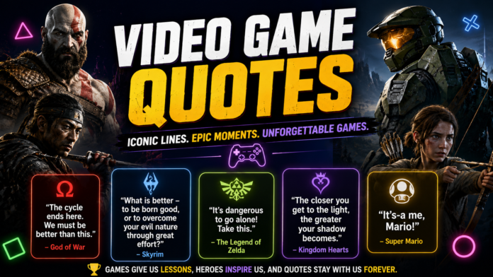 Video Game Quotes